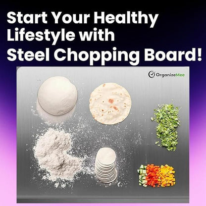 Stainless Steel Chopping Board (45x31cm)